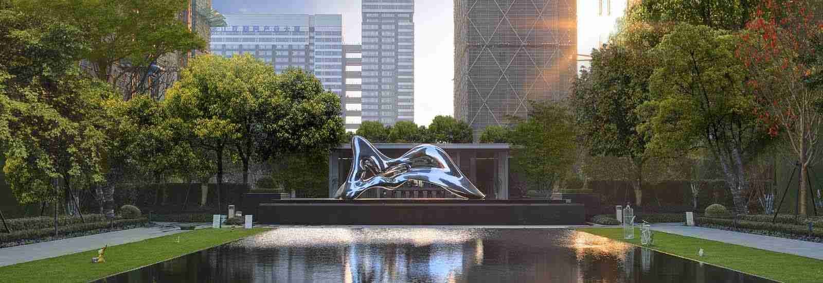 کیفیت مجسمه سازی فلزی در فضای باز کارخانه