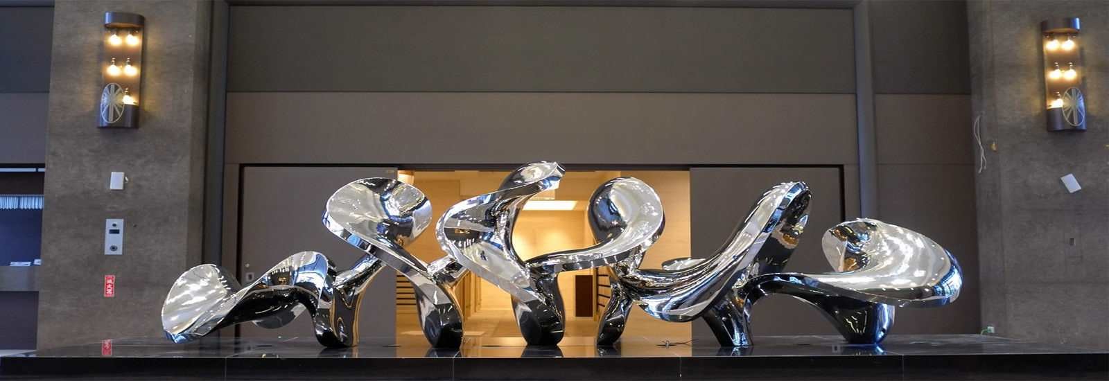 کیفیت مجسمه سازی فلزی در فضای باز کارخانه