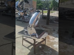 مجسمه های انتزاعی معروف به سبک مدرن فلزی برای دکوراسیون داخلی